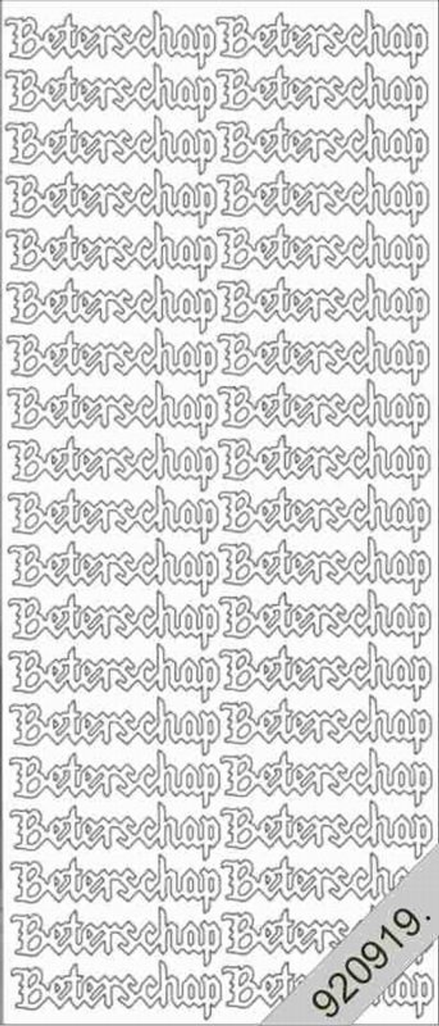 Beterschap zilver (236) - 8929