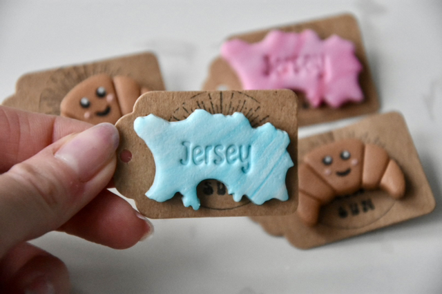 Handmade Clay Badges