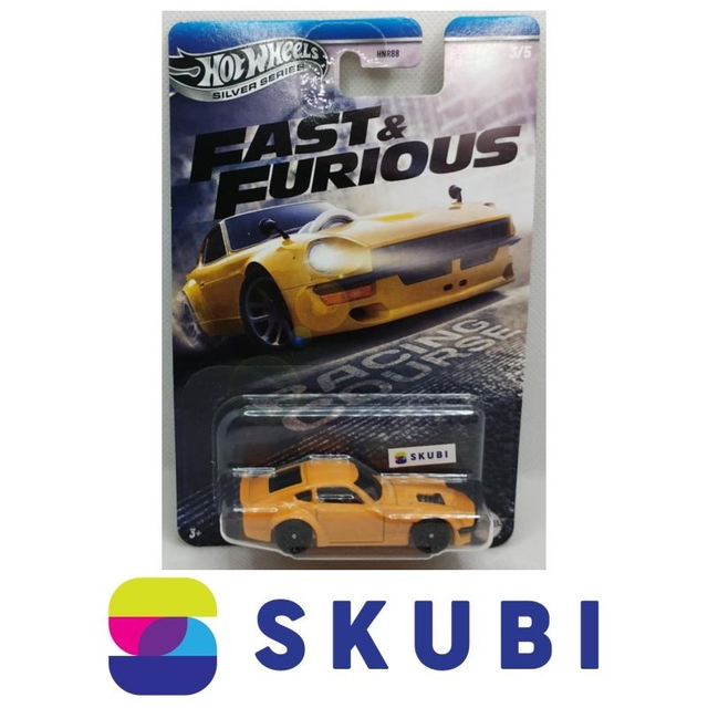Datsun 240Z Custom Fast & Furious 3/5 Hot Wheels Silver Series