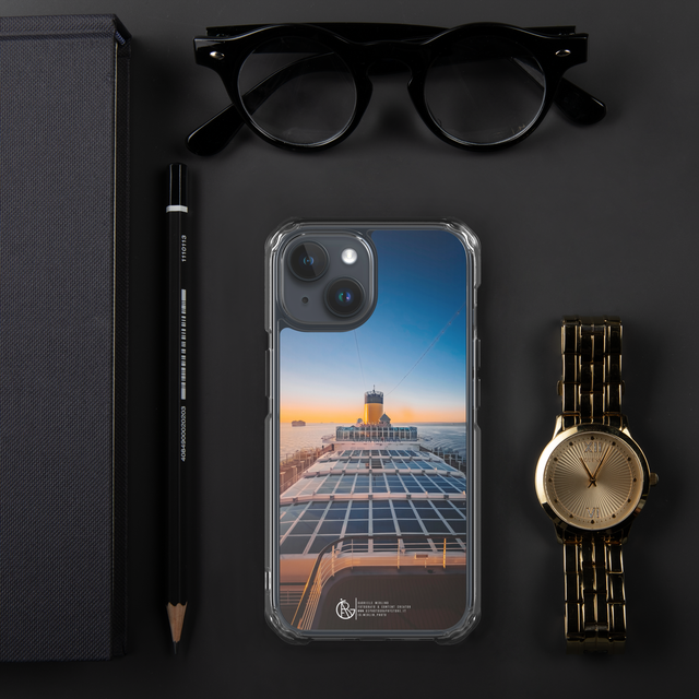 Cover iPhone in silicone sunset cruise