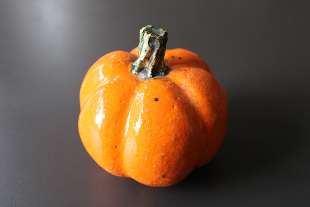 Pompoen 2 oranje small / Pumpkin 2 orange small