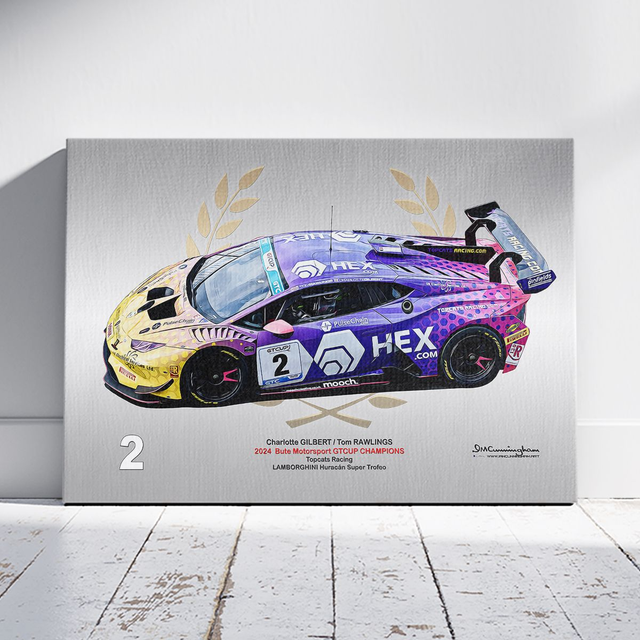 C241102 Lamborghini Huracan ST GT Cup 24 Topcats Racing #2 Champions