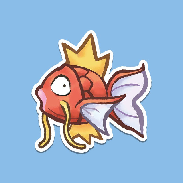 Magikarp vinyl sticker