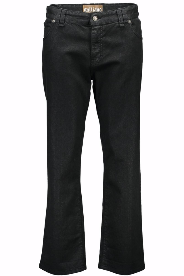 JOHN GALLIANO PANTALONE PINOCCHIETTO DONNA NERO
