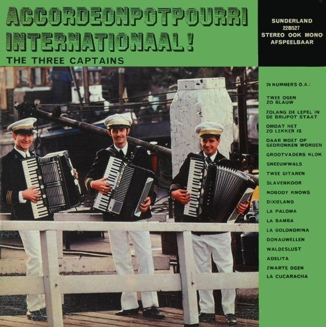 Three Captains - Accordeonpotpourri Internationaal (LP)