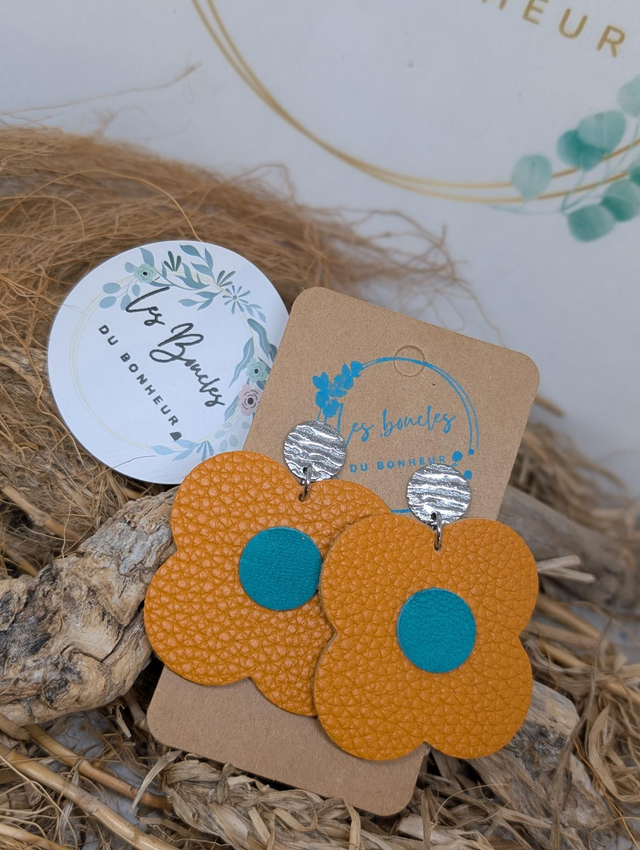 Fleur orange fl017