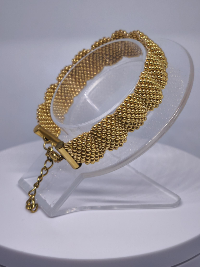 Bracelet beadweaving 17,5cm