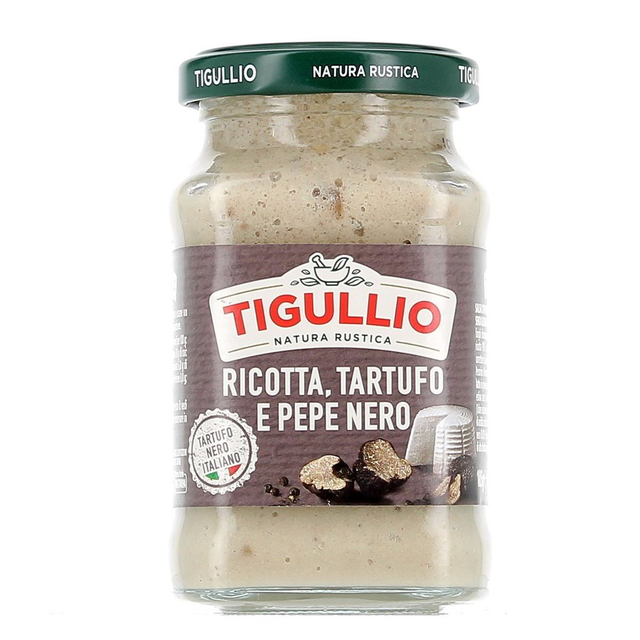 Pesto Truffe, Ricotta, Poivre Noir -Tigullio