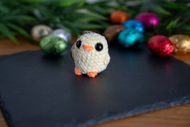Chick Keychain