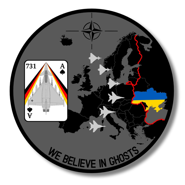 731 We Believe in Ghost Patch PVC