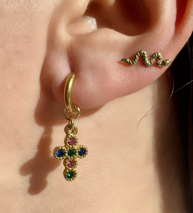 Boucles d’oreilles Santa