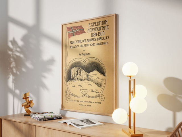 «Expédition Norvégienne» Plakat 70x50cm