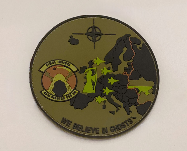 493 We Believe In Ghost New Logo ( Olive Green)