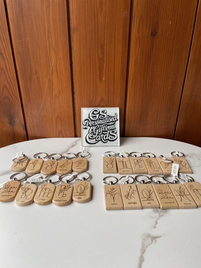 Horoscope Keyring