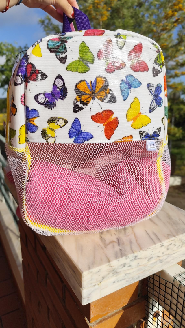Mochila de praia Borboletas
