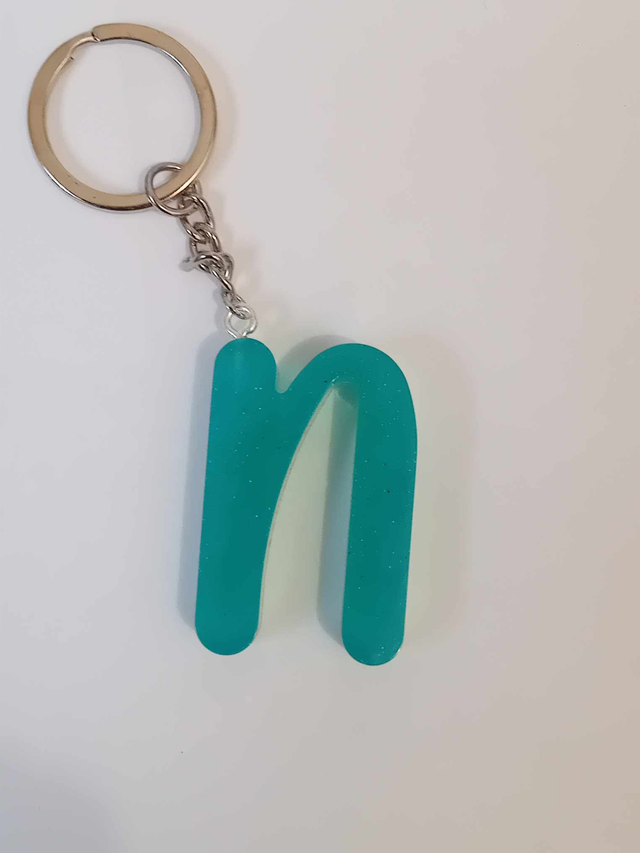 Porte clef lettre N 