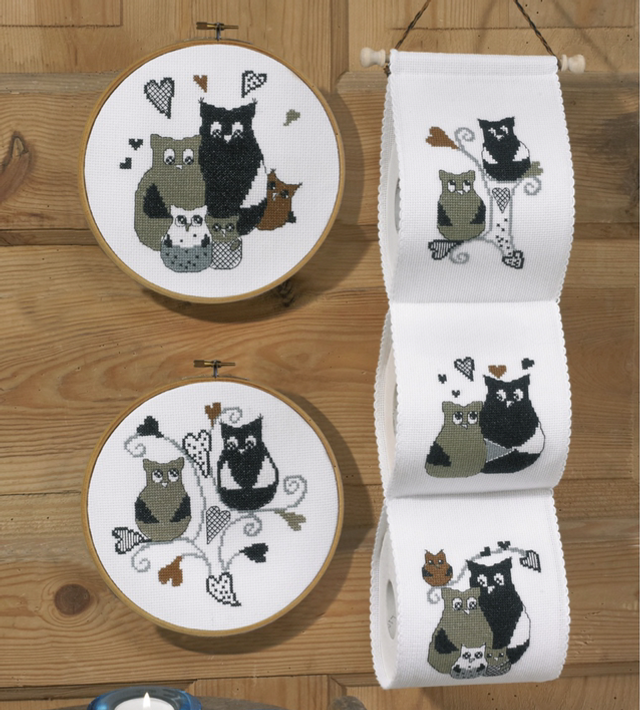 Owl Toilet Roll Holder by Permin of Copenhagen
