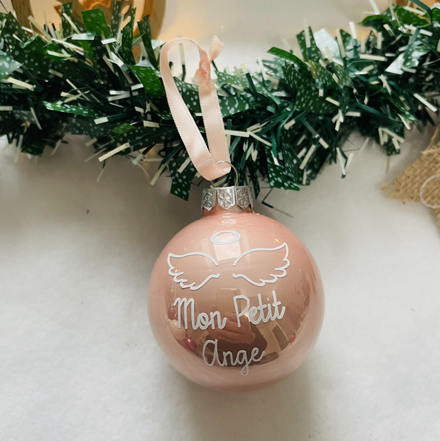 Boule de Noël personnalisée