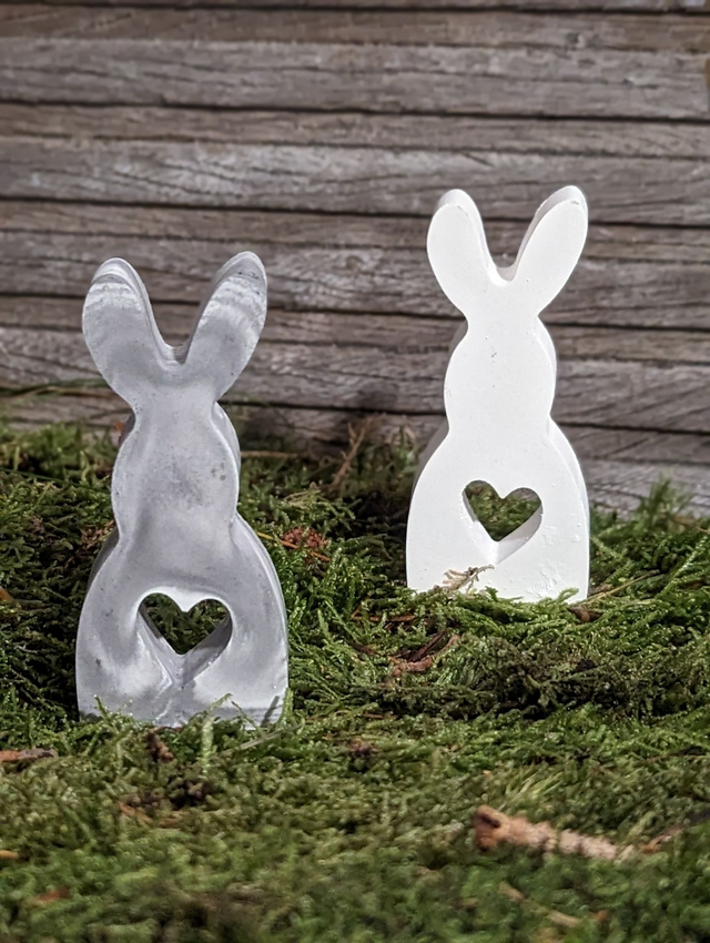 Hase mit Herz