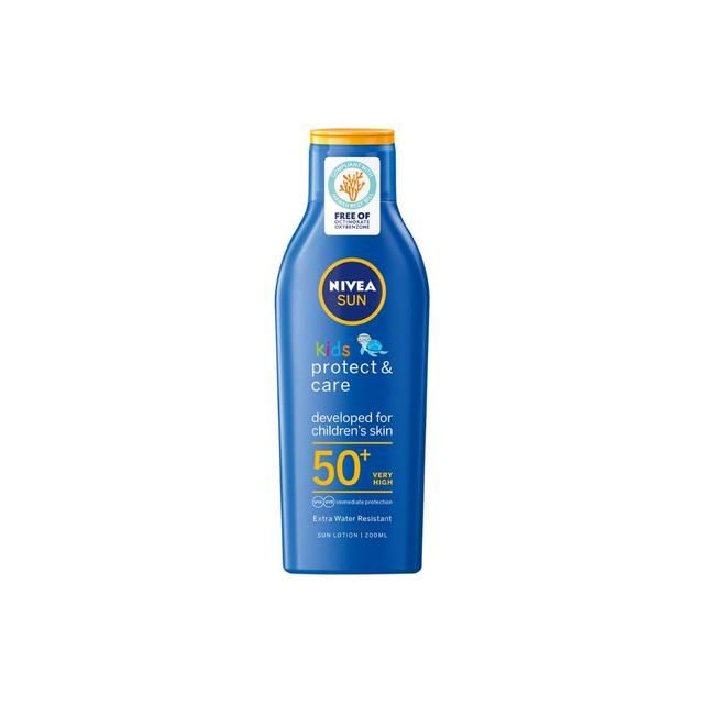 Nivea Sun Kids Protect &amp; Care Spf50+ Lotion 200Ml