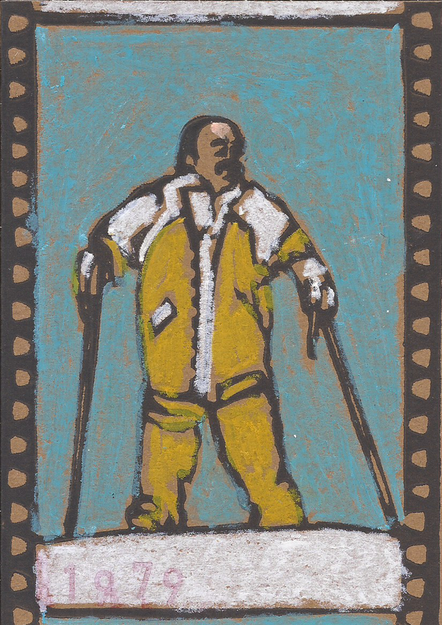 Lino-carte Cinéma Michel Blanc