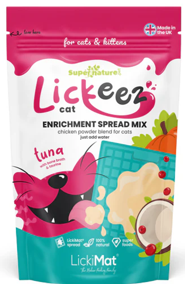 SUPERNATURE X LICKIMAT LICKEEZ FOR CATS TUNA
