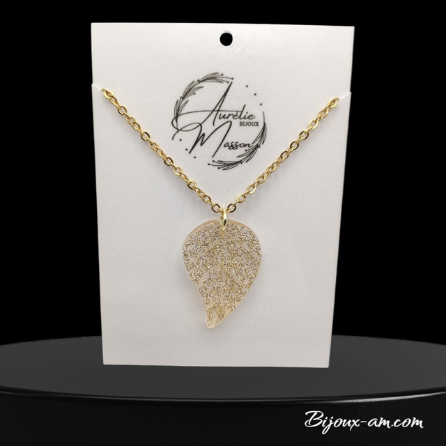 Collier résine