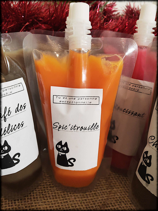 Fondant parfumé compressible Spic&#039;itrouille (citrouille épicée) - Squeezable wax