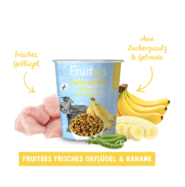 Fruitees 'Geflügel & Banane' - Bosch Hundesnack, 200 g
