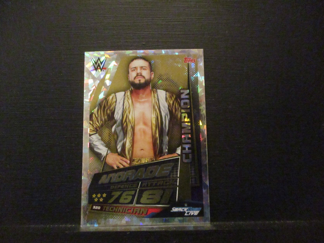 Andrade - Champion Slam Attax Universe Original Trading Card #320