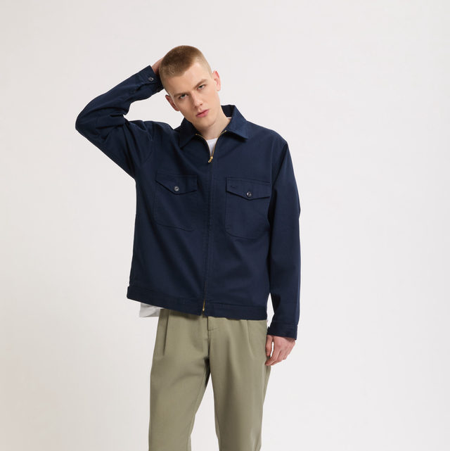 Universal Overall Zip Up 2PK Jacket Navy 