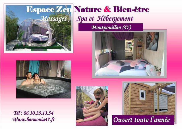 Forfait 1/2 journée pour 2 avec massage et spa 