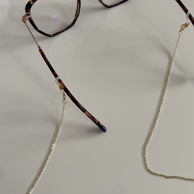 Chaîne de lunettes 2-en-1 « Rose »