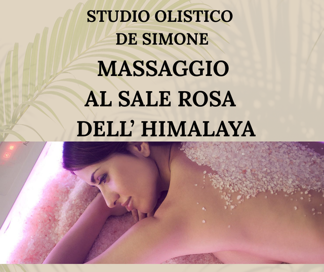 MASSAGGIO AL SALE ROSA DELL'HIMALAYA