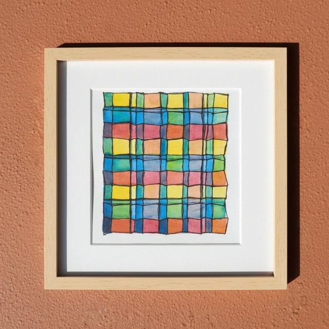 Encre et aquarelle - Madras - Origine