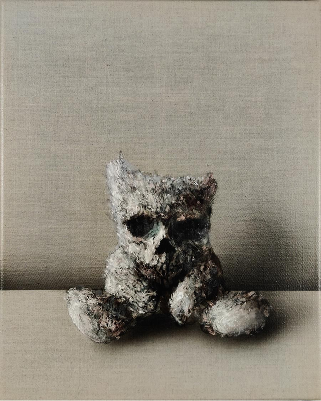 Study for a dead Teddy Bear