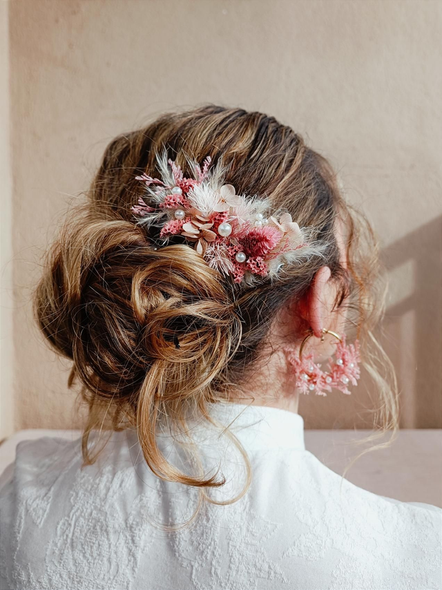 Barrette Rose