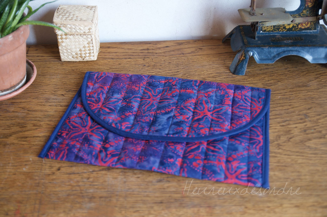 Pochette matelassée