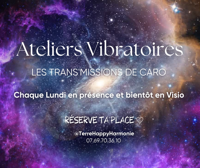 Atelier Visio Live Mardi 25 Novembre : Loi d’Attraction 