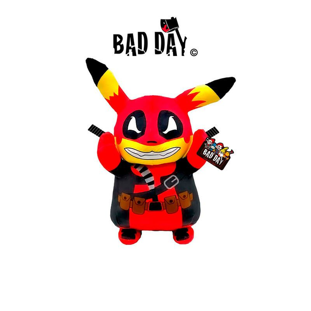 Bad Day - Deadpool Pikachu 32cm Plush