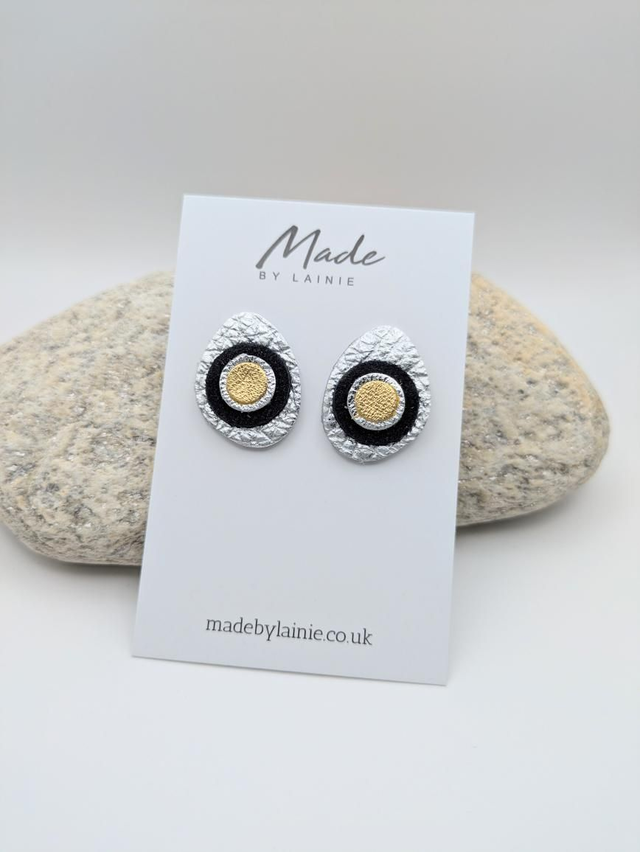 Pebble Stud Earrings (1)
