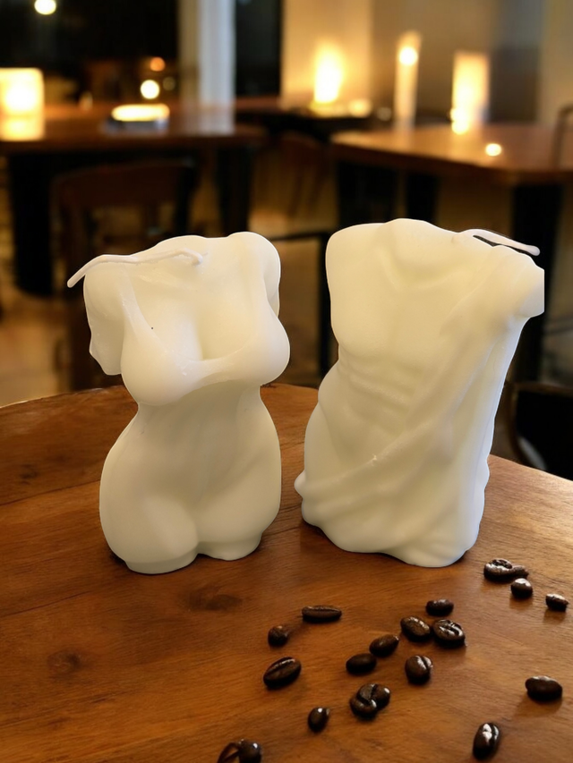 HIM&HER Bust Candle Set