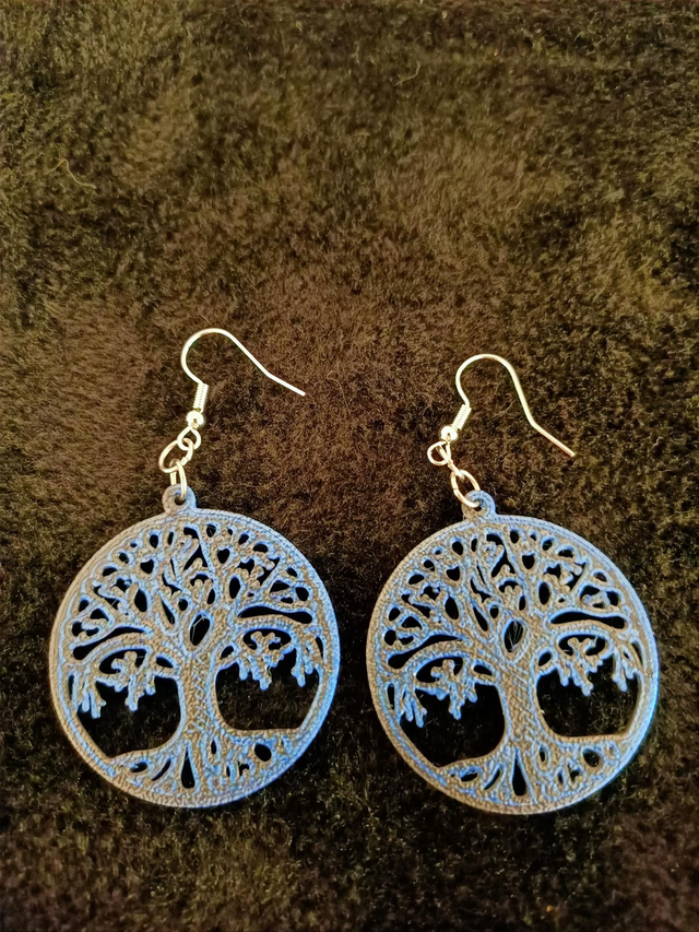 Boucles d&#039;oreilles Arbre de vie 