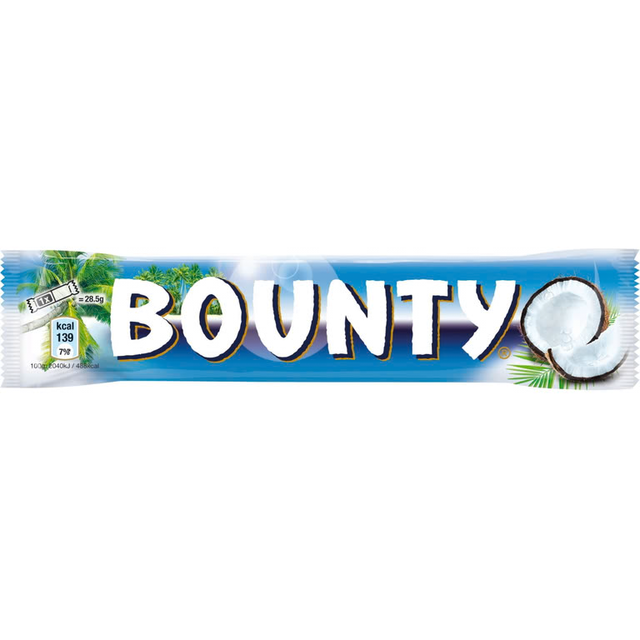 Bounty chocolade 57 gram 