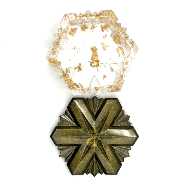 Boîte Cristal de Neige Noël