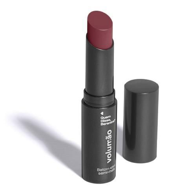  Lápiz labial semimate voluminizador de Quem Disse, Berenice?, 3,4 g, tono Marsalê