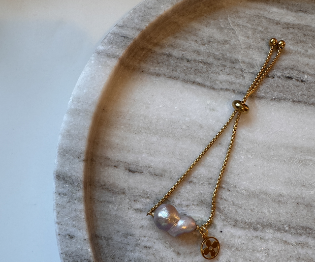 Queen of Gems Armband Flieder