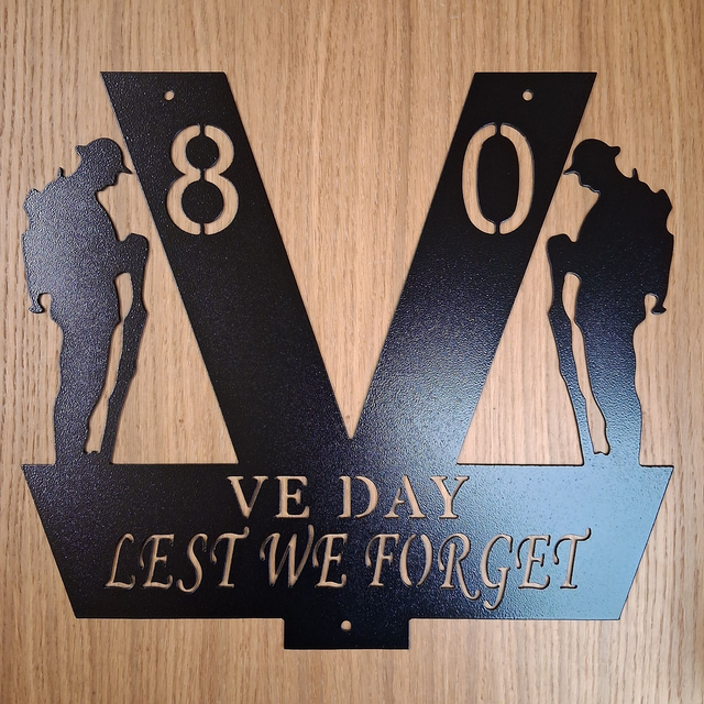 VE Day 80 Plaque
