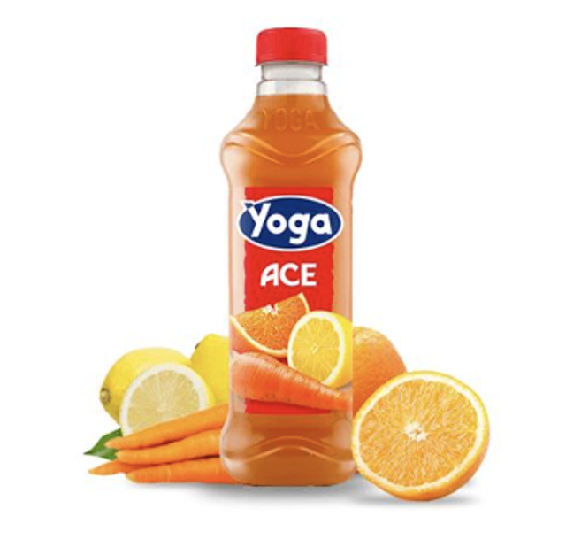 YOGA - ACE Narancs, sárgarépa, citrom gyümölcslé 1 L