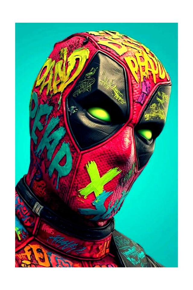 Deadpool Marvel Art Print